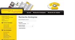 Desktop Screenshot of annuairelotbiniere.com